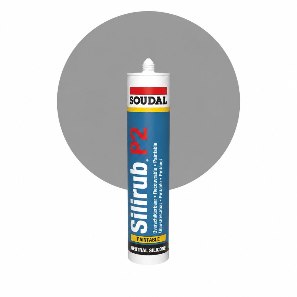 Soudal Silirub P2 - RAL 7004 Cinza sinalização main product photo