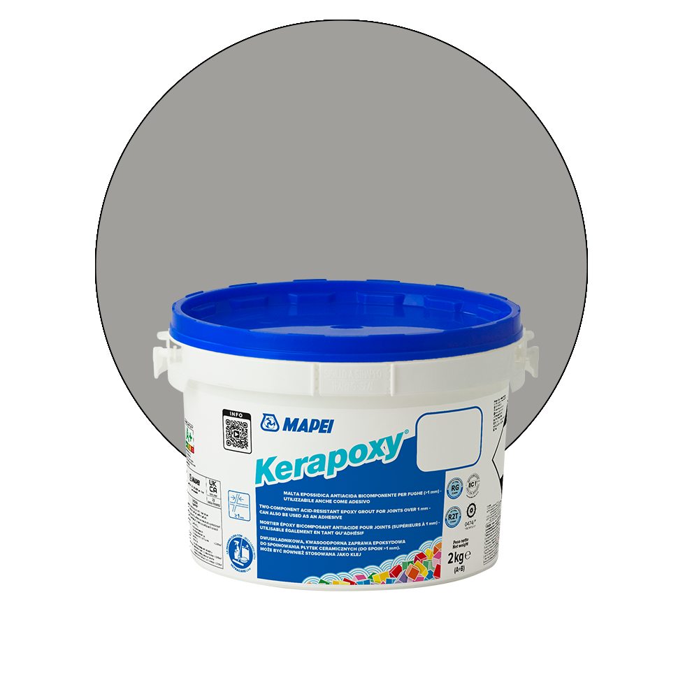 Mapei Kerapoxy - 112 Medium Grey, 2 kg main product photo
