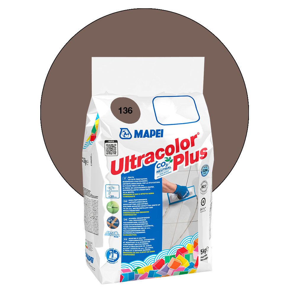 Mapei Ultracolor Plus - 136 Lama, 5 kg main product photo