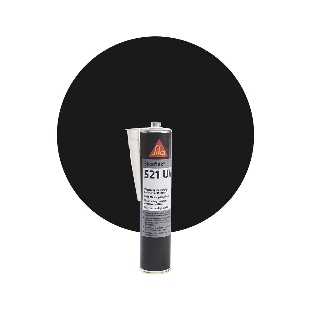 Sikaflex 521 UV - Preto, 300 ml main product photo