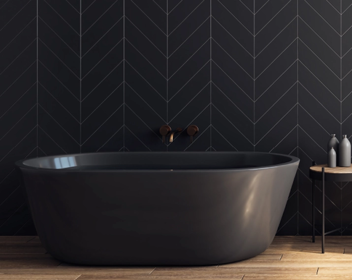 Argamassa epoxi Mapei na casa de banho